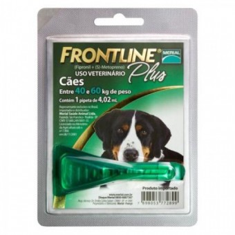 Frontline Plus Cães - 40 a 60 kg Frontline Plus Cães - 40 a 60 kg